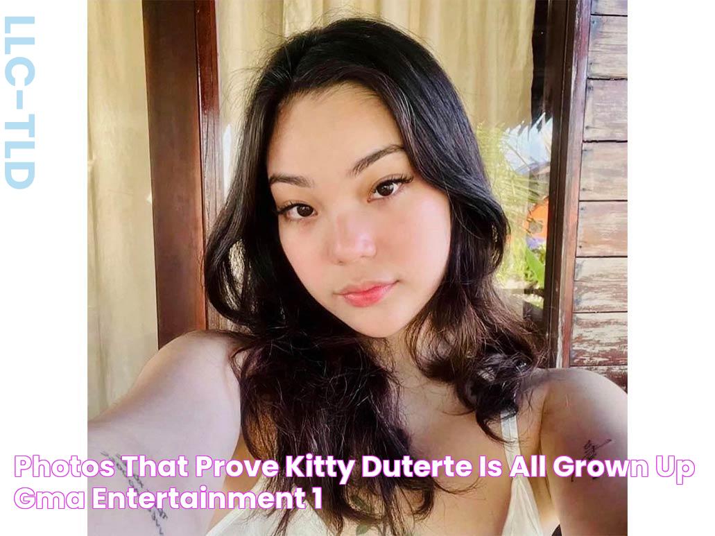 Photos that prove Kitty Duterte is all grown up GMA Entertainment