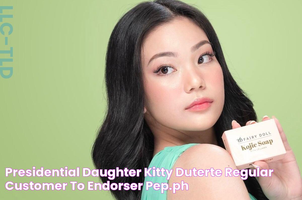 Presidential daughter Kitty Duterte regular customer to endorser PEP.ph