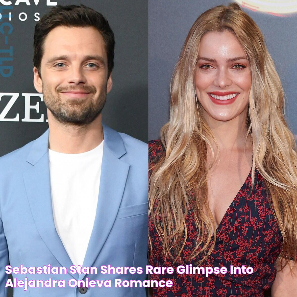 Sebastian Stan Shares Rare Glimpse Into Alejandra Onieva Romance