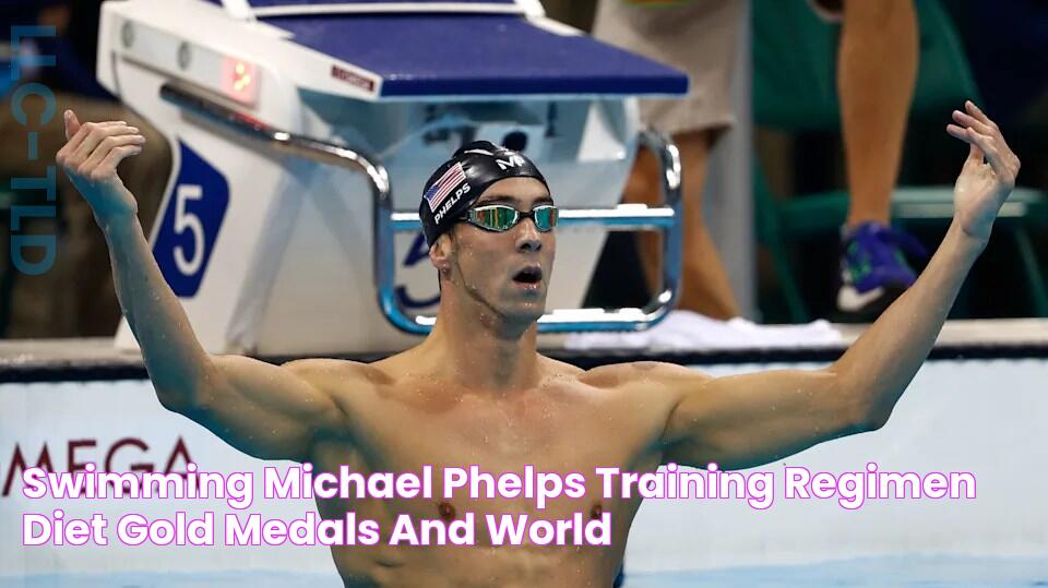 Swimming, Michael Phelps' training regimen, diet, gold medals and world