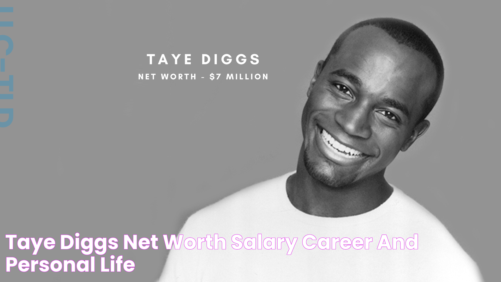 Taye Diggs Net Worth, Salary, Career, and Personal Life