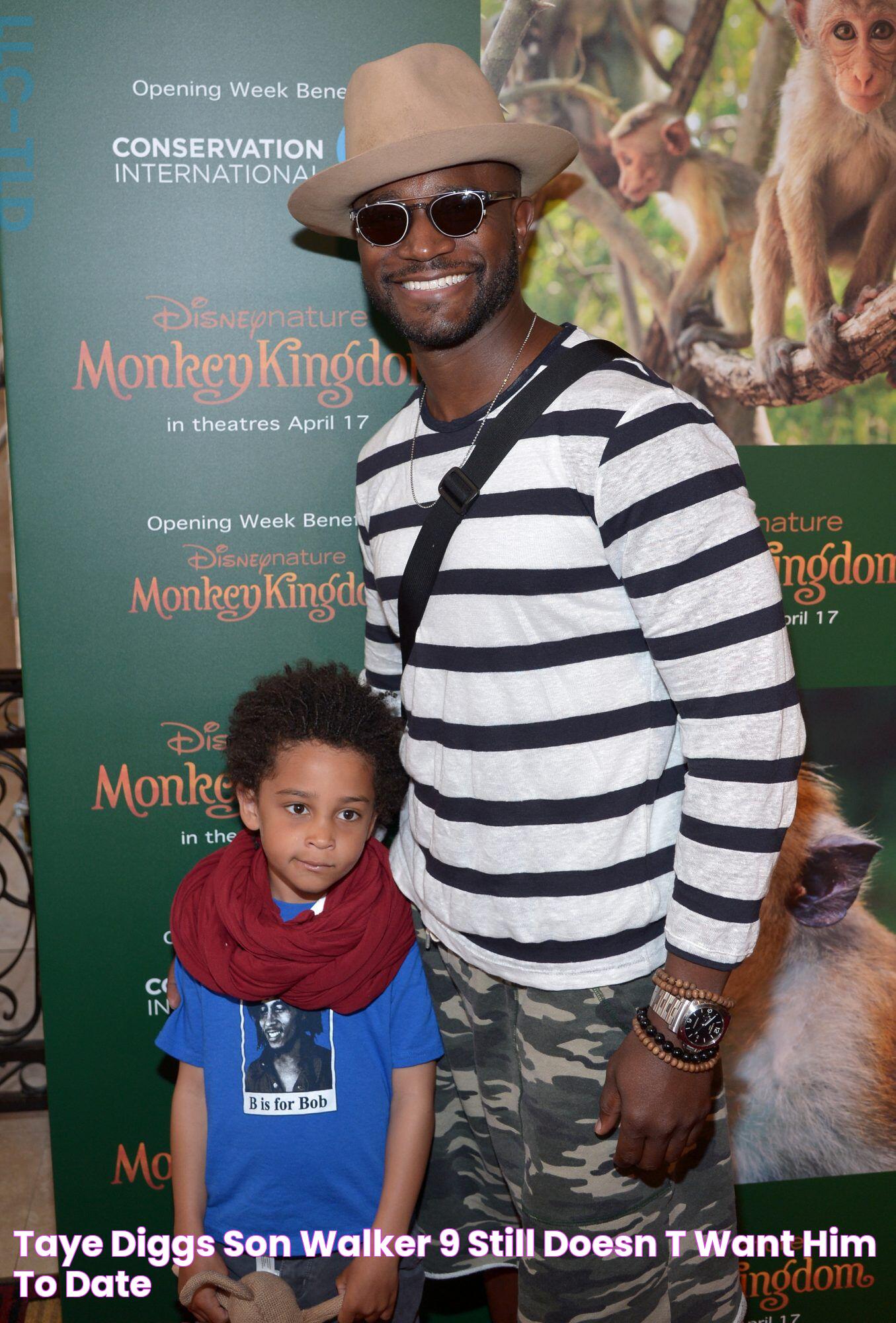 Taye Diggs' Son Walker, 9½, Still Doesn't Want Him to Date