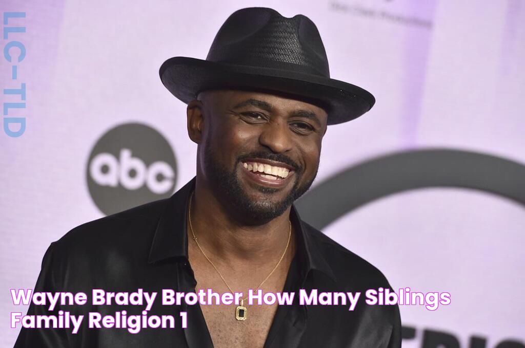 Wayne Brady Brother How Many Siblings? Family Religion