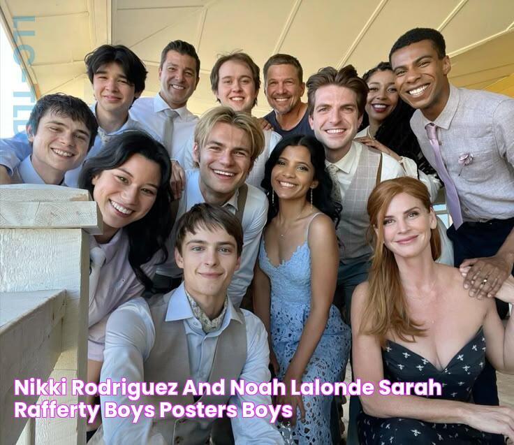 nikki rodriguez and noah lalonde Sarah rafferty, Boys posters, Boys