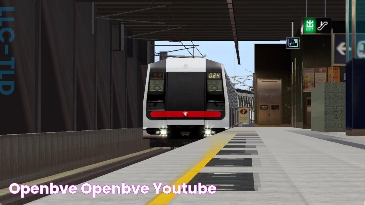 [第一次拍openBVE片]openBVE 港島線 上環掉頭路軌 柴灣 YouTube