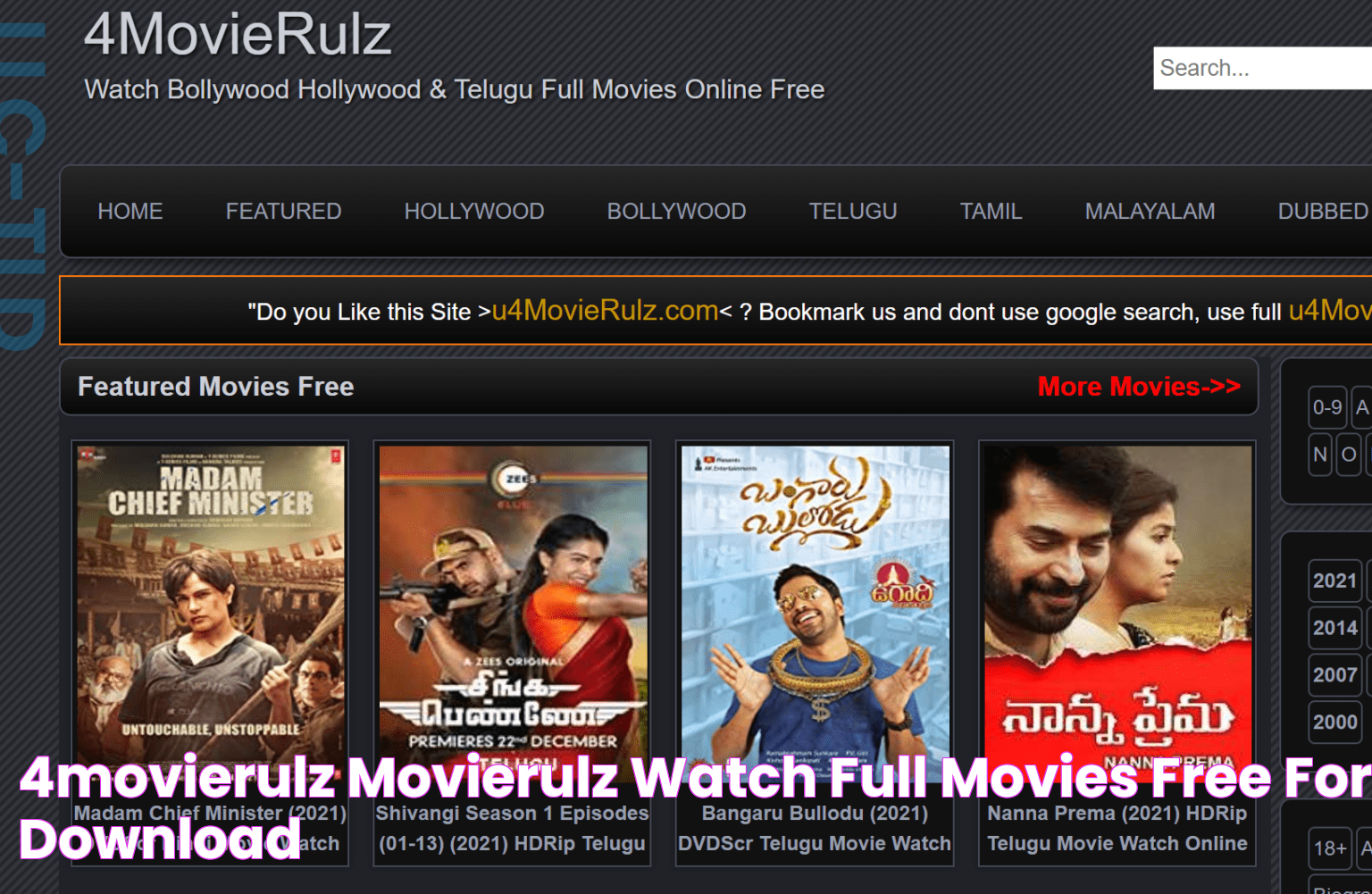 4Movierulz Movierulz Watch Full Movies Free For Download