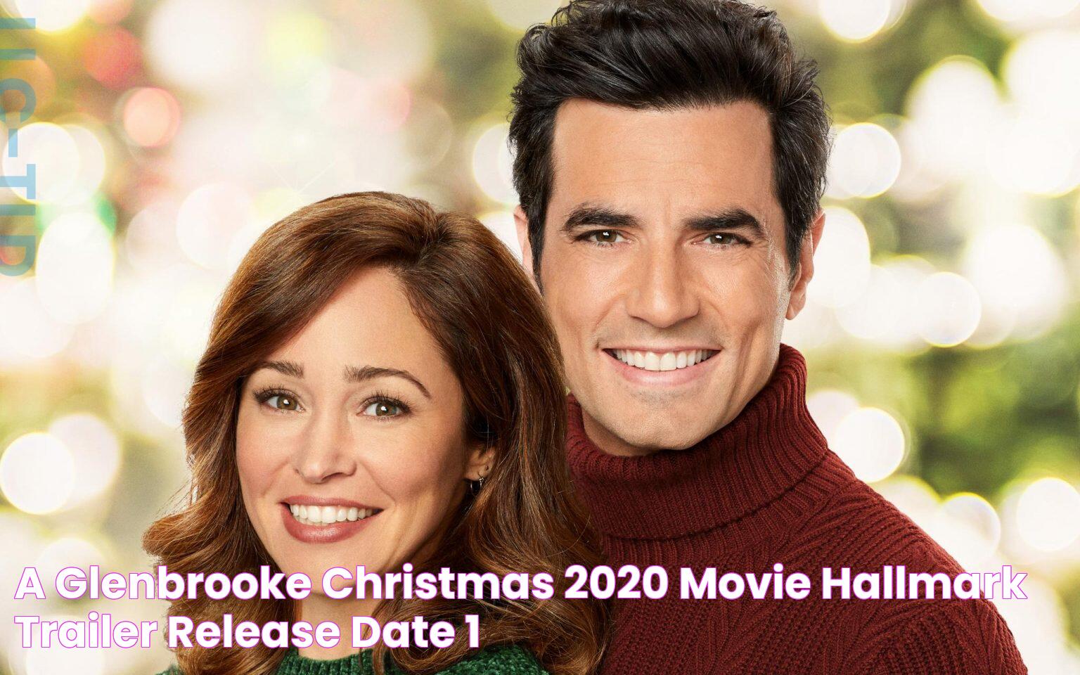 A Glenbrooke Christmas (2020 movie) Hallmark, trailer, release date