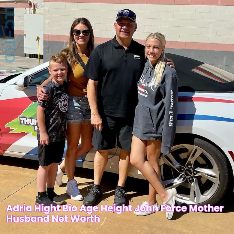 Adria Hight Bio, Age, Height, John Force, Mother, Husband, Net Worth