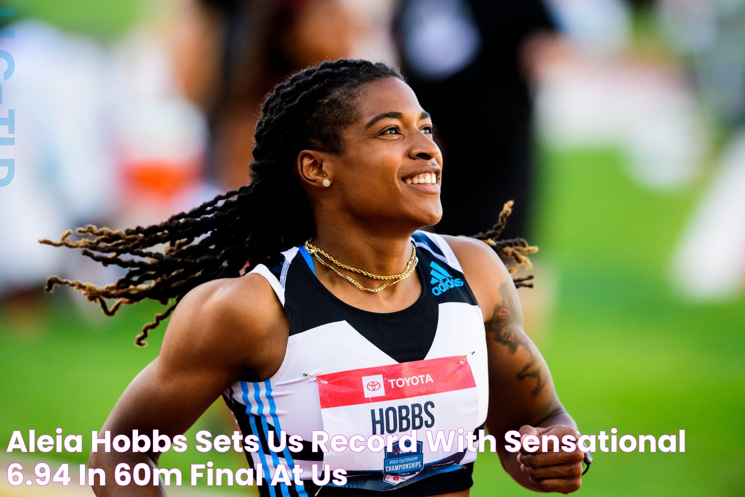 Aleia Hobbs sets US record with sensational 6.94 in 60m final at US