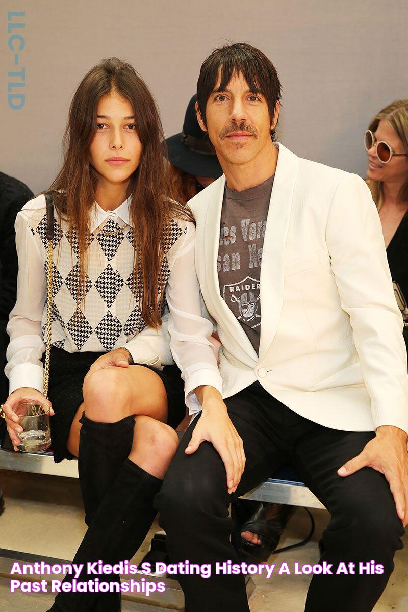 Anthony Kiedis's Dating History A Look At His Past Relationships