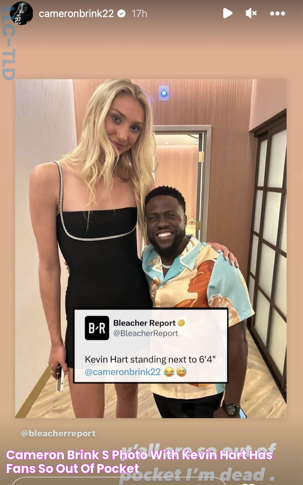 Cameron Brink’s photo with Kevin Hart has fans ‘so out of pocket’