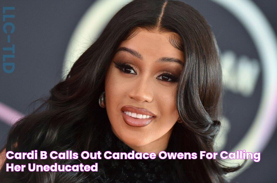 Cardi B Calls Out Candace Owens for Calling Her 'Uneducated'