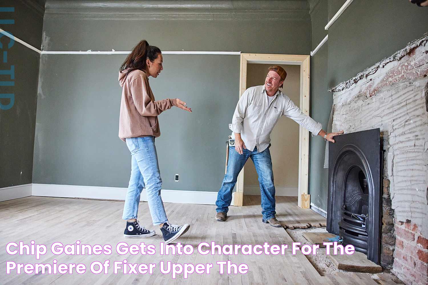 Chip Gaines Gets into Character for the Premiere of 'Fixer Upper The