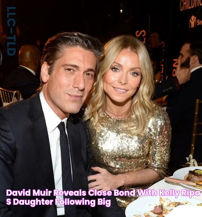 David Muir reveals close bond with Kelly Ripa's daughter following big