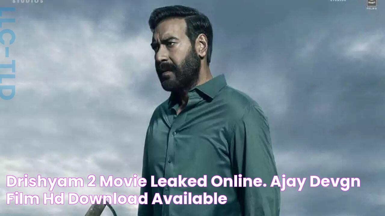 Drishyam 2 movie leaked online. Ajay Devgn film HD download available