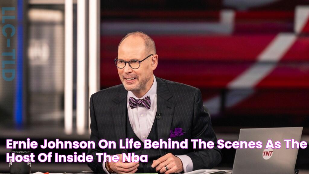 Ernie Johnson on life behind the scenes as the host of Inside the NBA