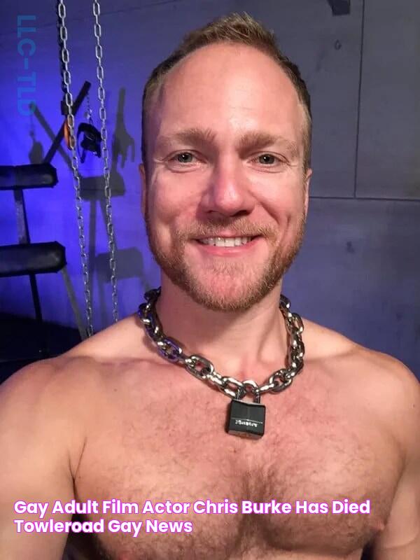 Gay Adult Film Actor Chris Burke Has Died Towleroad Gay News