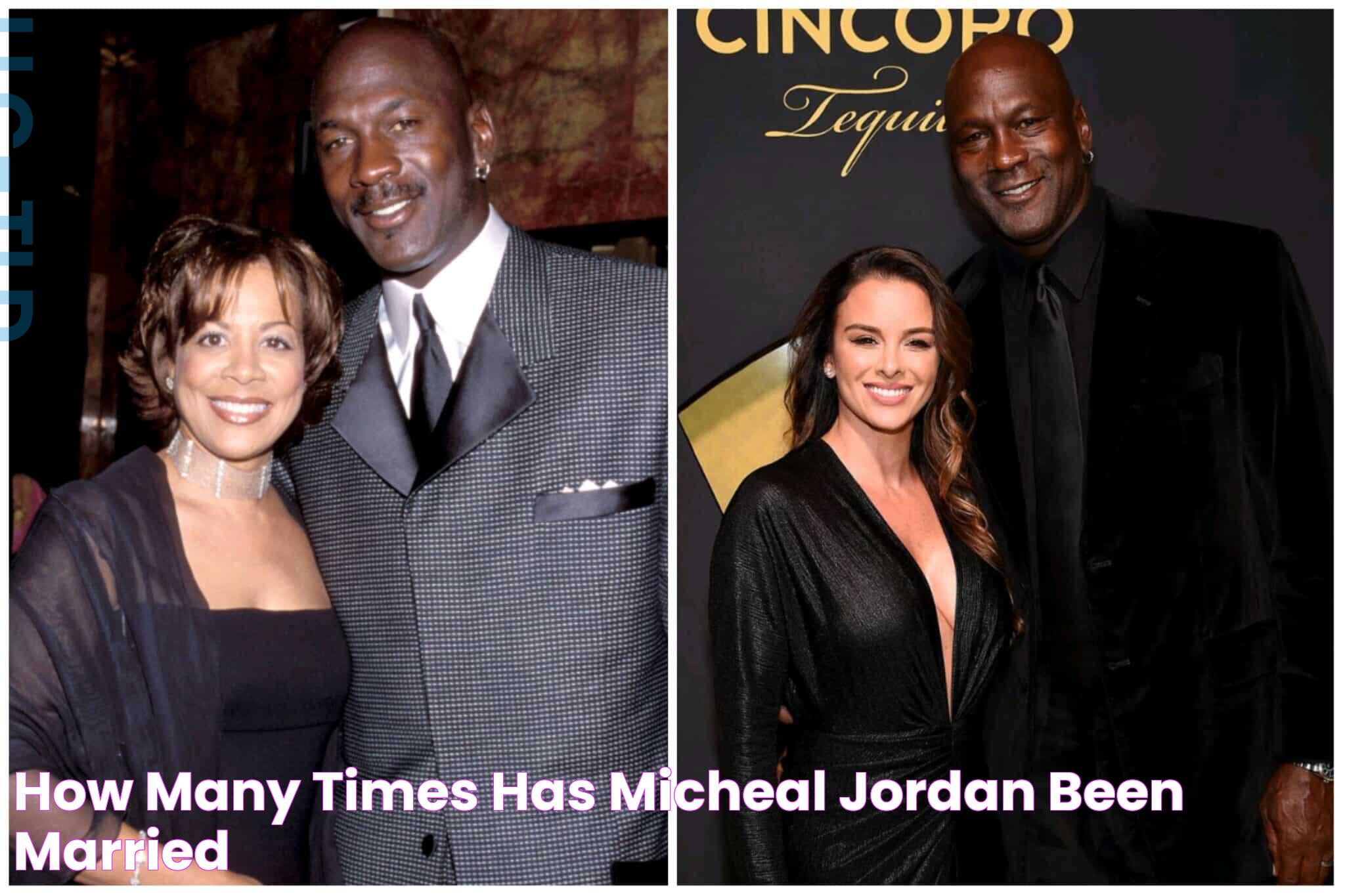 How many times has Micheal Jordan been married?