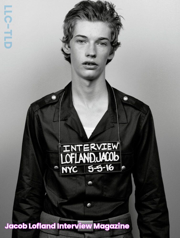 Jacob Lofland Interview Magazine