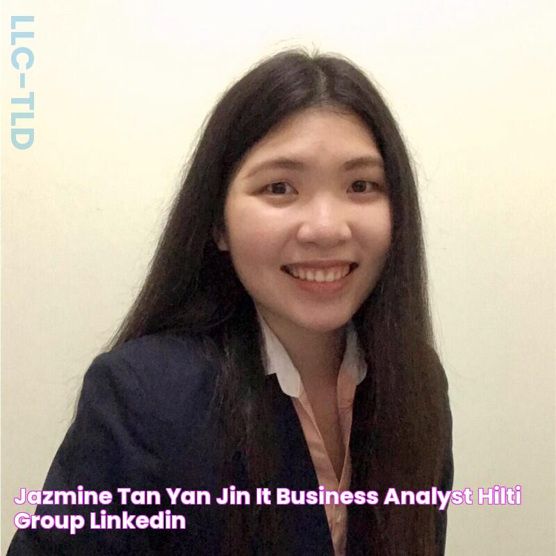 Jazmine Tan Yan Jin IT Business Analyst Hilti Group LinkedIn