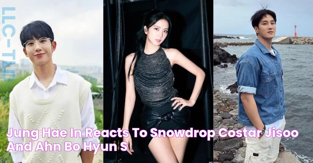 Jung Hae In Reacts to 'Snowdrop' CoStar Jisoo and Ahn Bo Hyun's