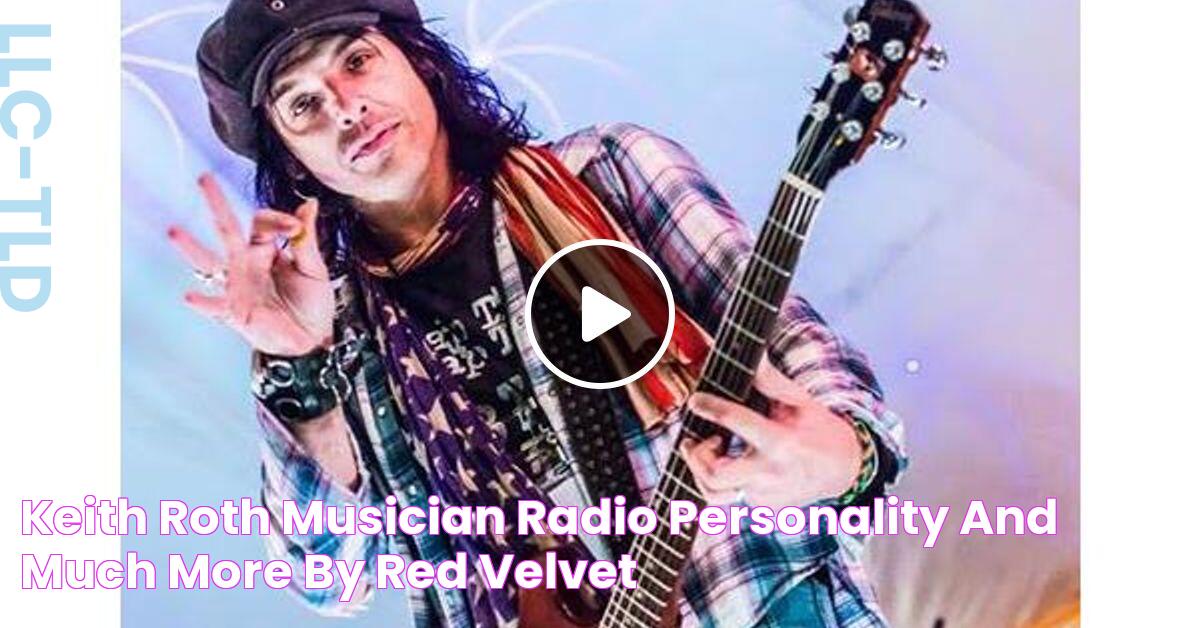 Keith Roth , Musician , Radio Personality and much more! by Red Velvet