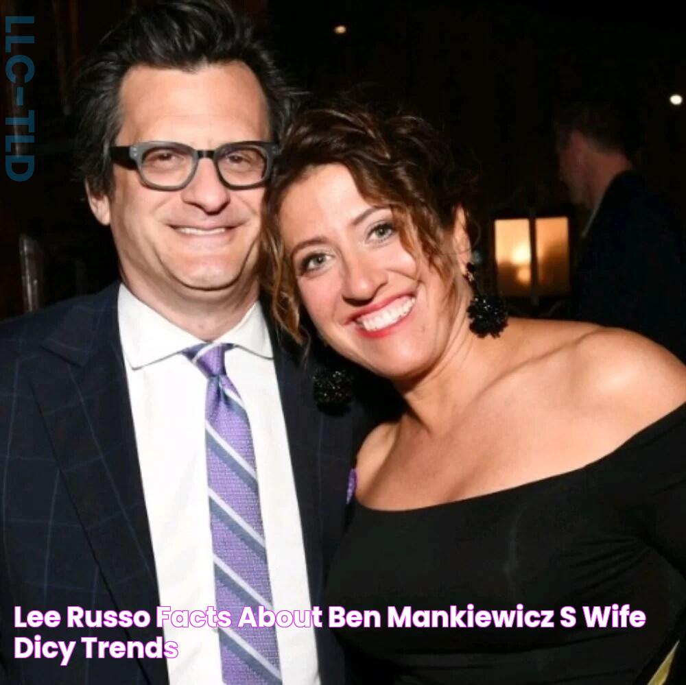 Lee Russo Facts About Ben Mankiewicz's Wife Dicy Trends