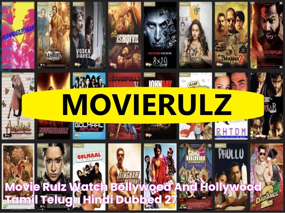 Movie rulz Watch Bollywood and Hollywood Tamil Telugu Hindi Dubbed