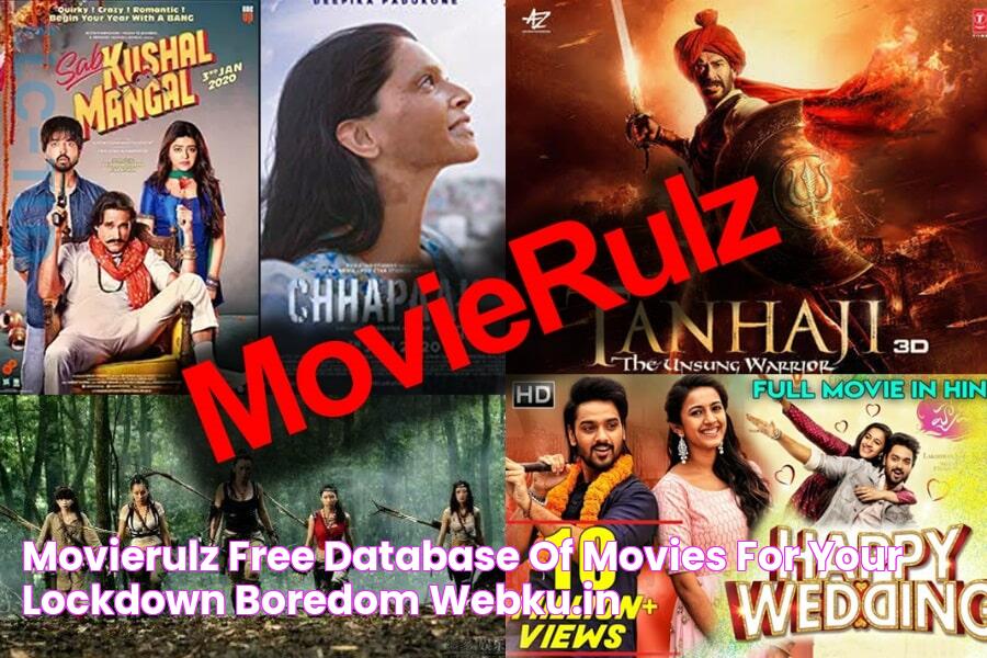 Movierulz Free Database of Movies For Your Lockdown Boredom WEBKU.IN