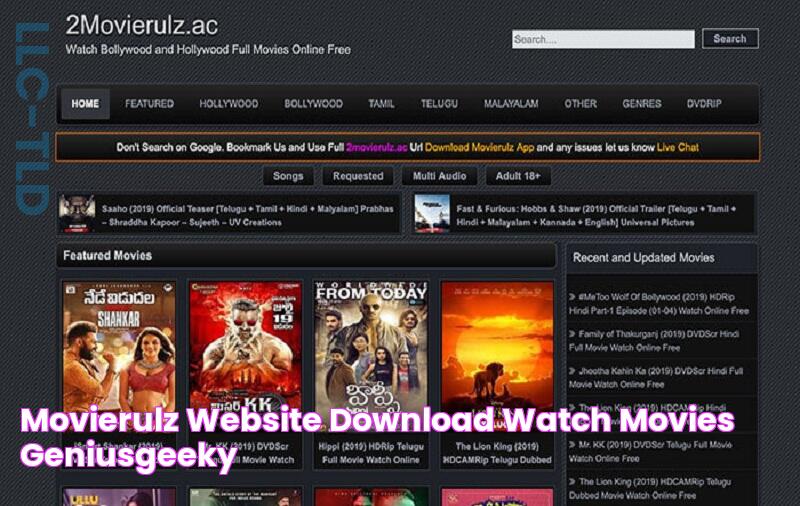 Movierulz Website Download & Watch Movies GeniusGeeky