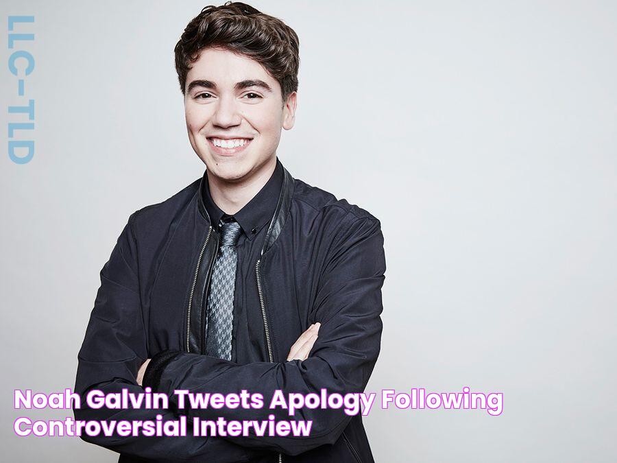 Noah Galvin Tweets Apology Following Controversial Interview