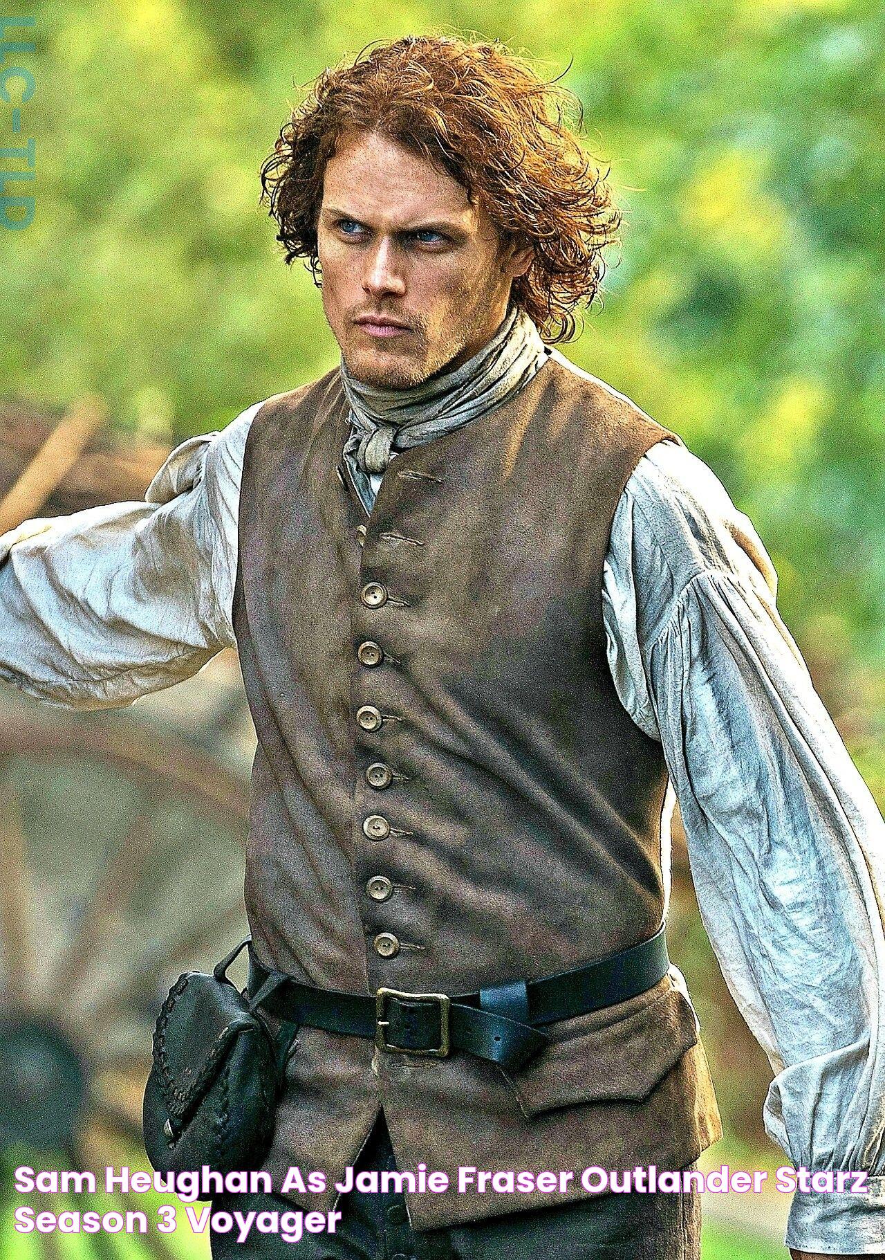 Sam Heughan as Jamie Fraser Outlander_Starz Season 3 Voyager