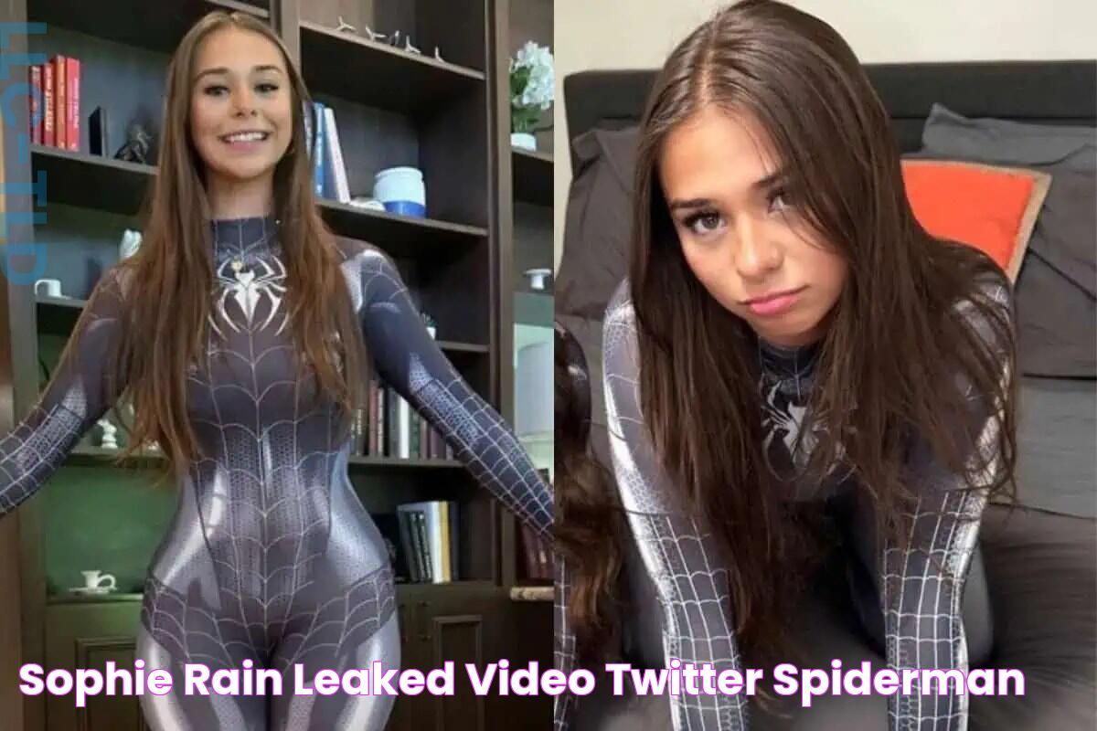 Sophie Rain Leaked Video Twitter Spiderman