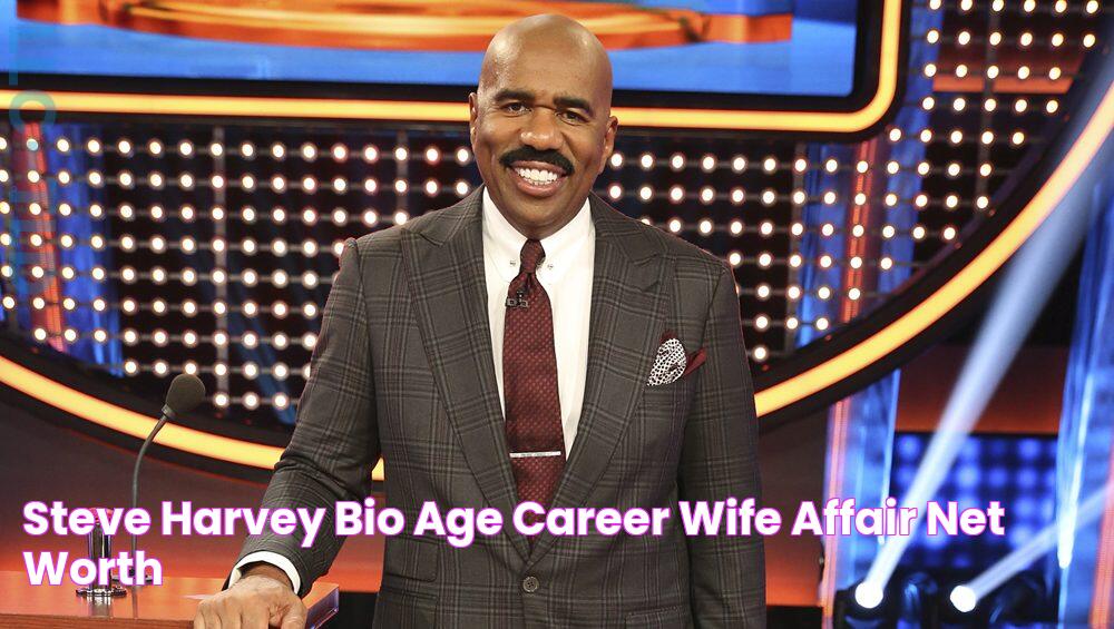 Steve Harvey, Bio, Age, Career, Wife, Affair, Net Worth