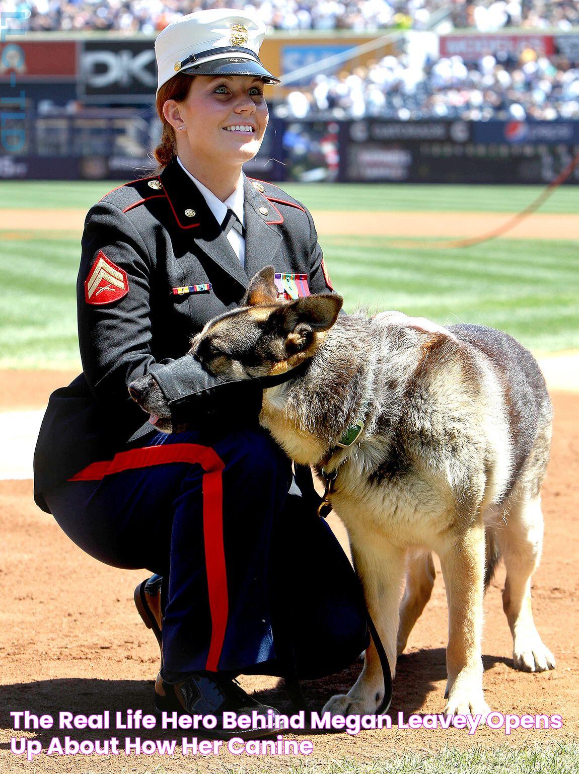 The Real Life Hero Behind "Megan Leavey" Opens Up About How Her Canine