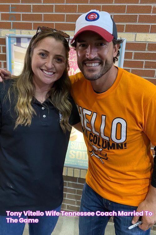 Tony Vitello Wife Tennessee Coach Married To The Game