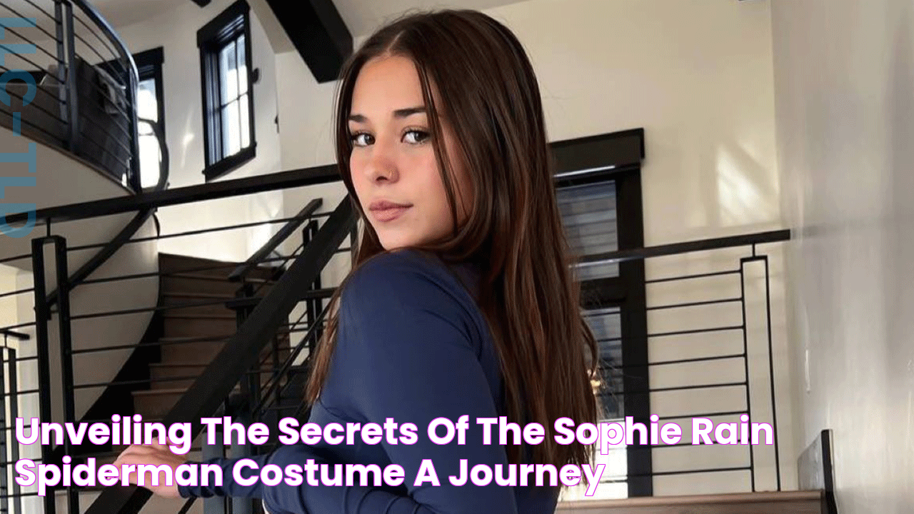 Unveiling The Secrets Of The Sophie Rain Spiderman Costume A Journey