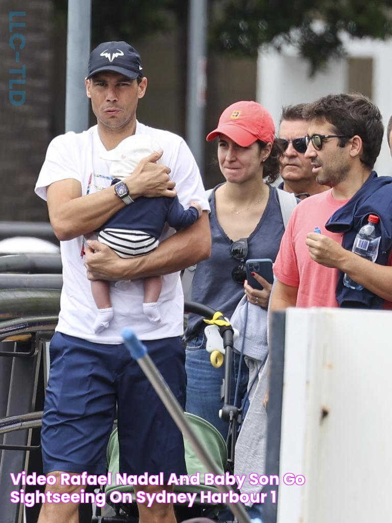 VIDEO Rafael Nadal and baby son go sightseeing on Sydney Harbour