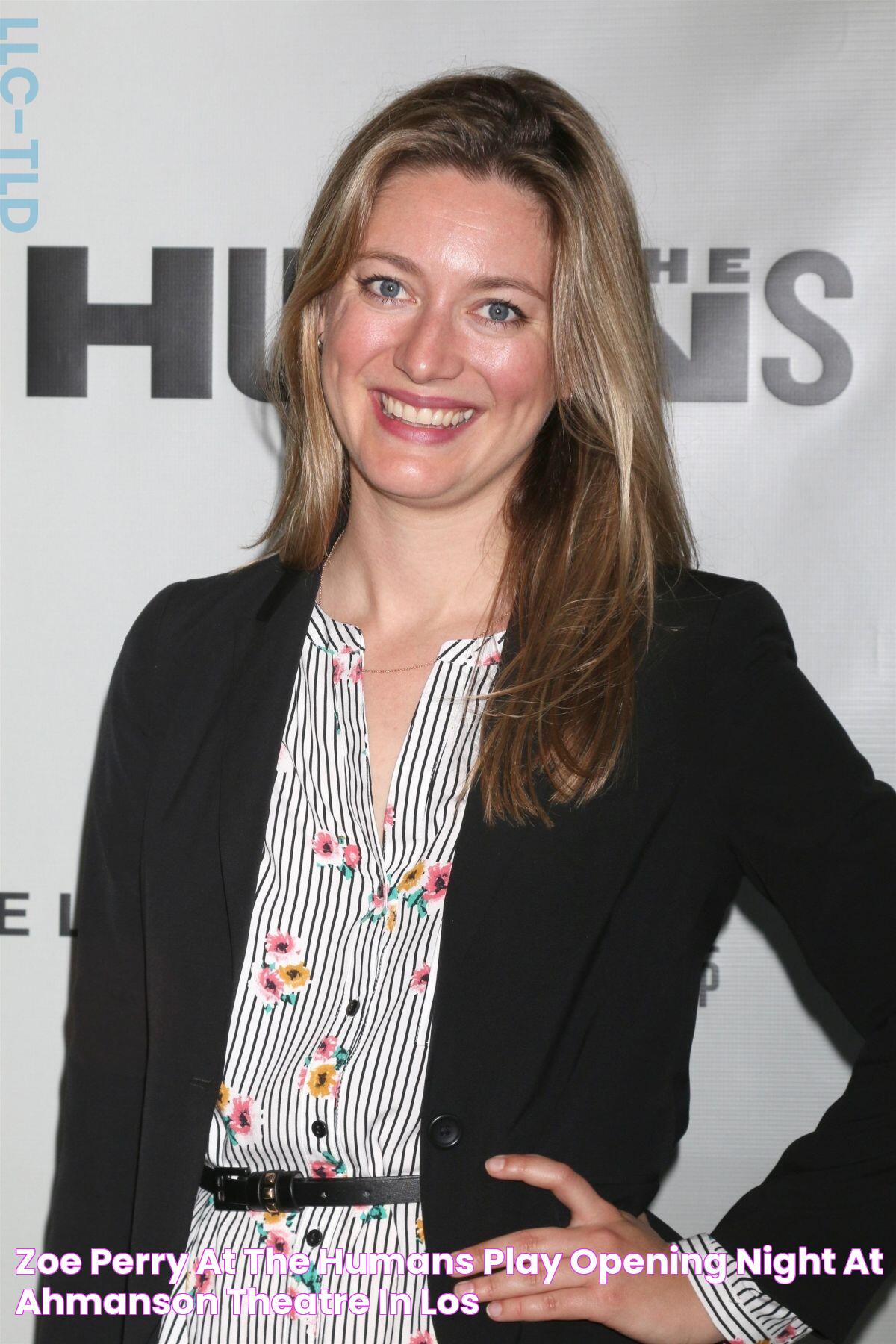 ZOE PERRY at The Humans Play Opening Night at Ahmanson Theatre in Los