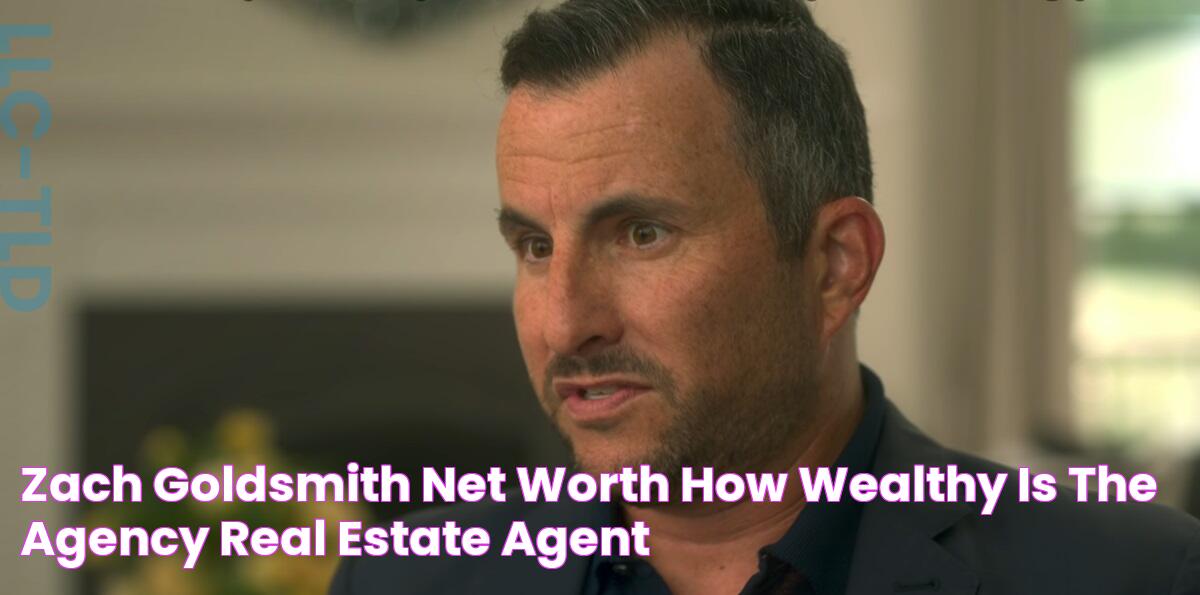 Zach Goldsmith Net Worth How Wealthy is The Agency Real Estate Agent?