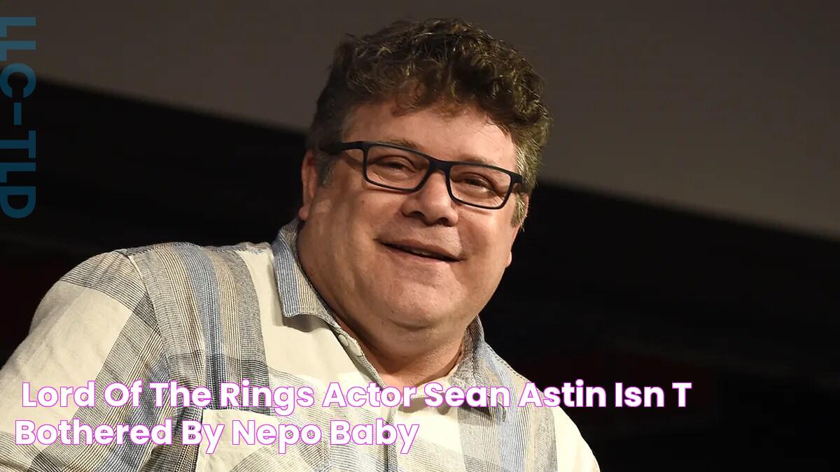 ‘Lord of the Rings’ actor Sean Astin isn’t bothered by ‘nepo baby