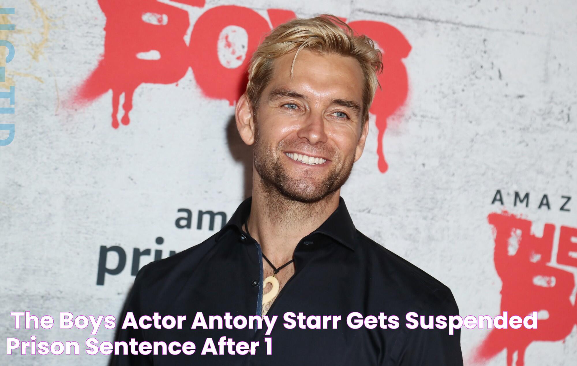 ‘The Boys’ actor Antony Starr gets suspended prison sentence after