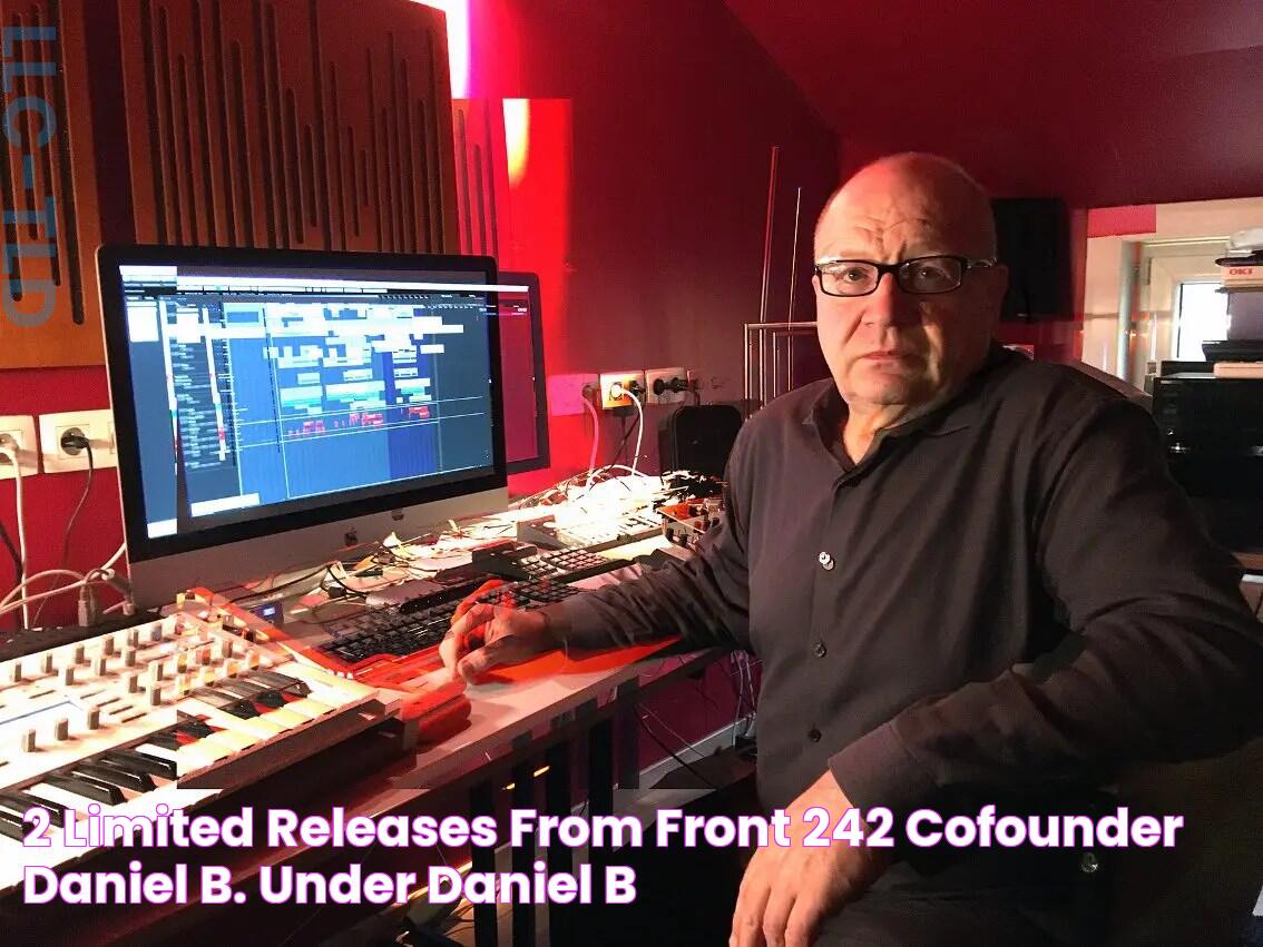 2 limited releases from Front 242 cofounder Daniel B. under Daniel B