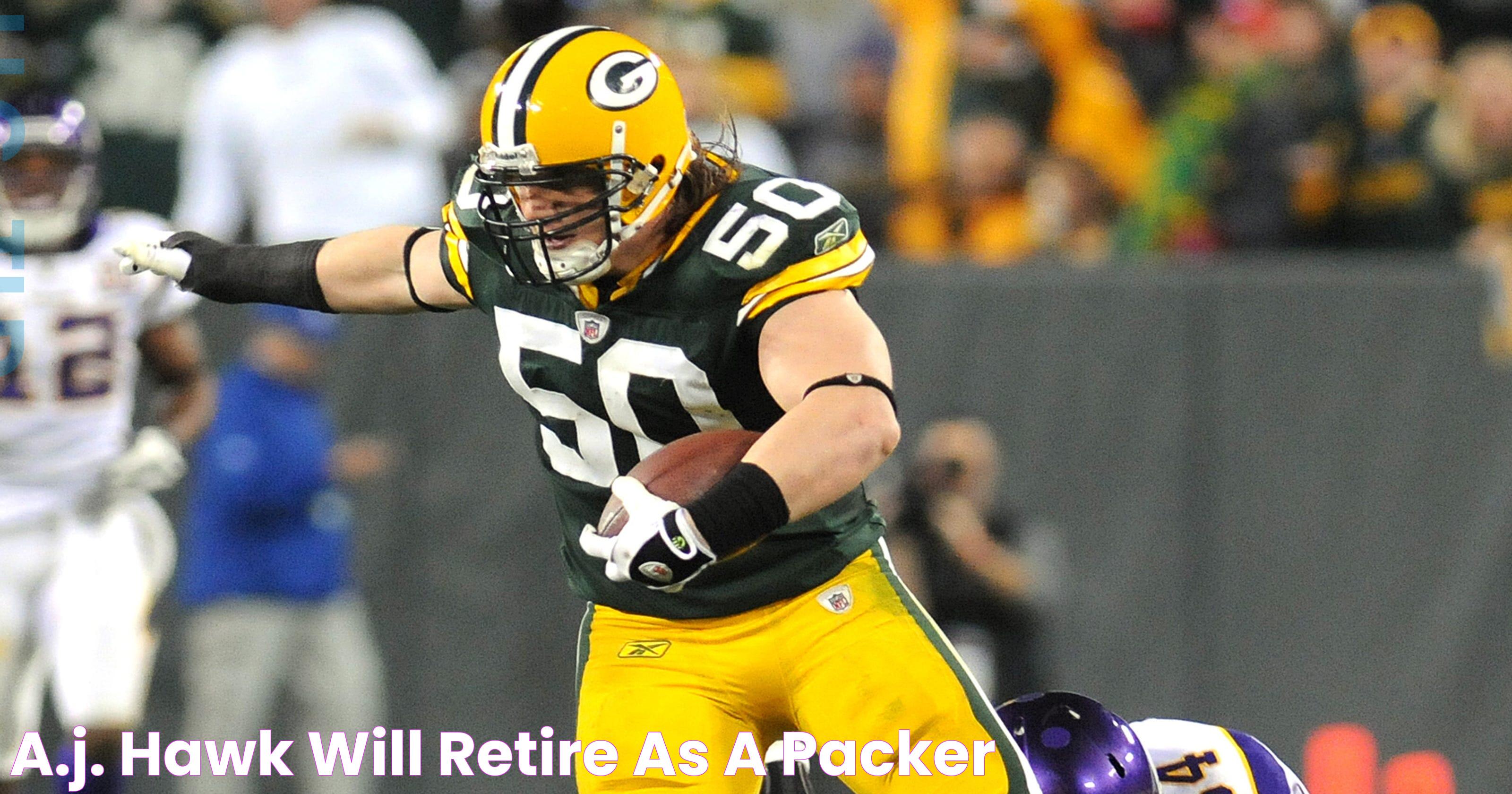 A.J. Hawk will retire as a Packer