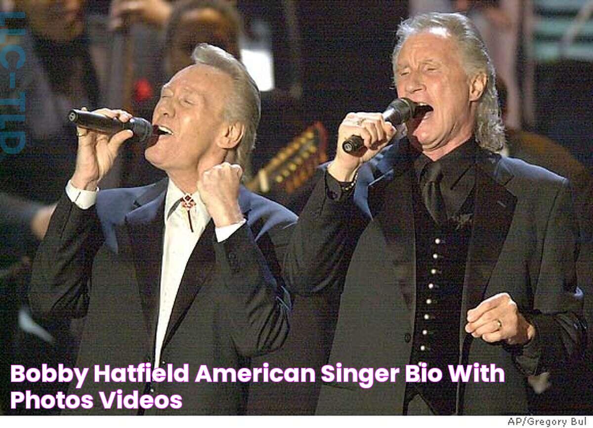 Bobby Hatfield (American Singer) Bio with [ Photos Videos ]