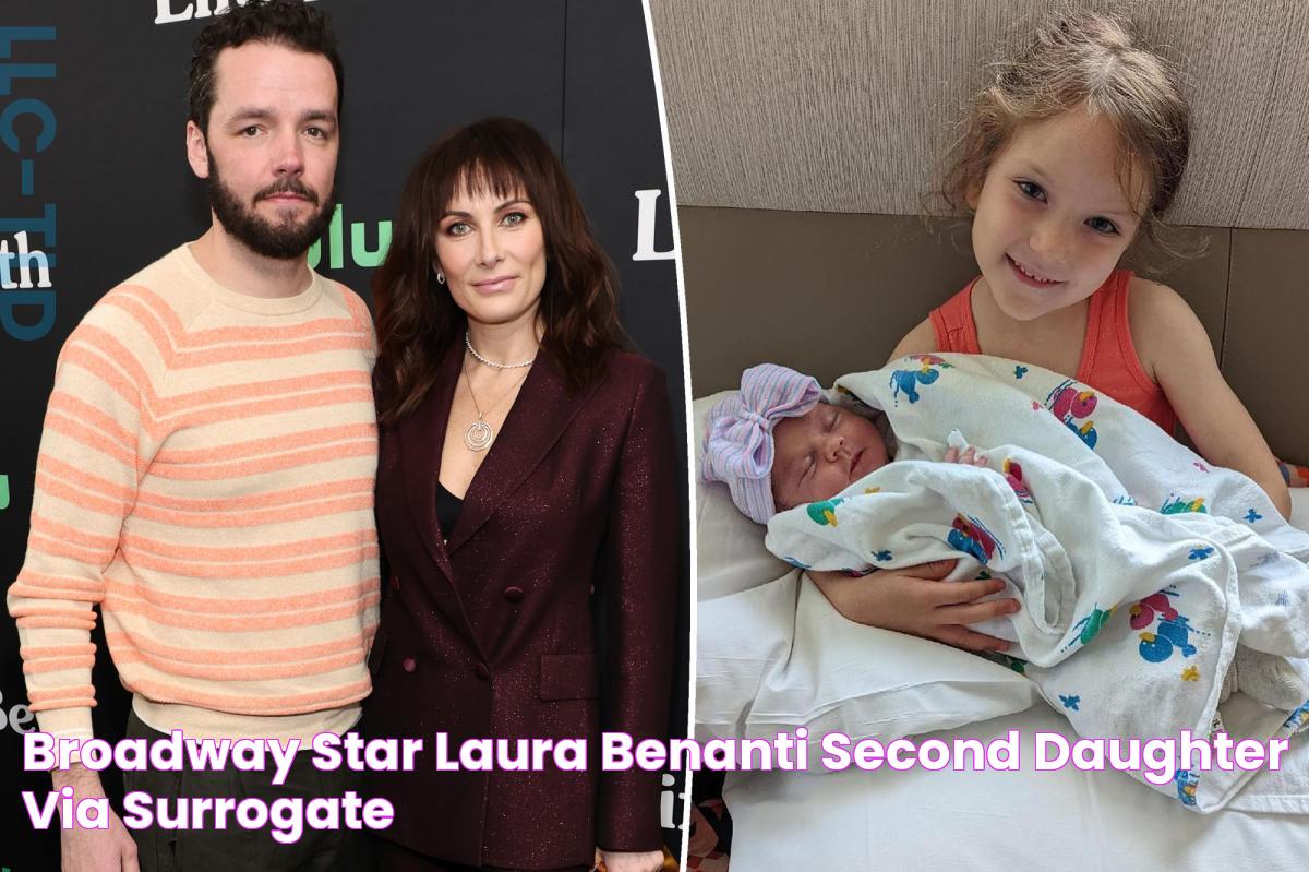 Broadway star Laura Benanti second daughter via surrogate