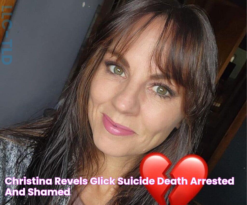 Christina Revels Glick Suicide Death Arrested And Shamed