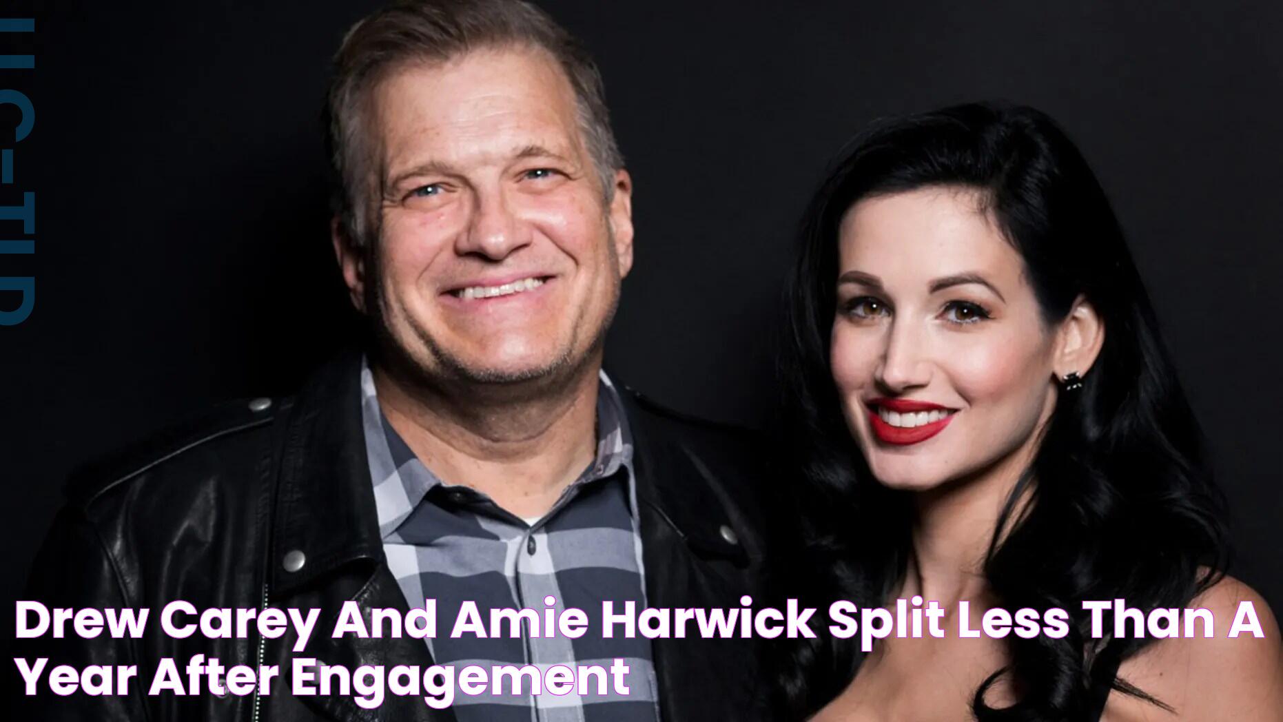 Drew Carey and Amie Harwick split less than a year after engagement