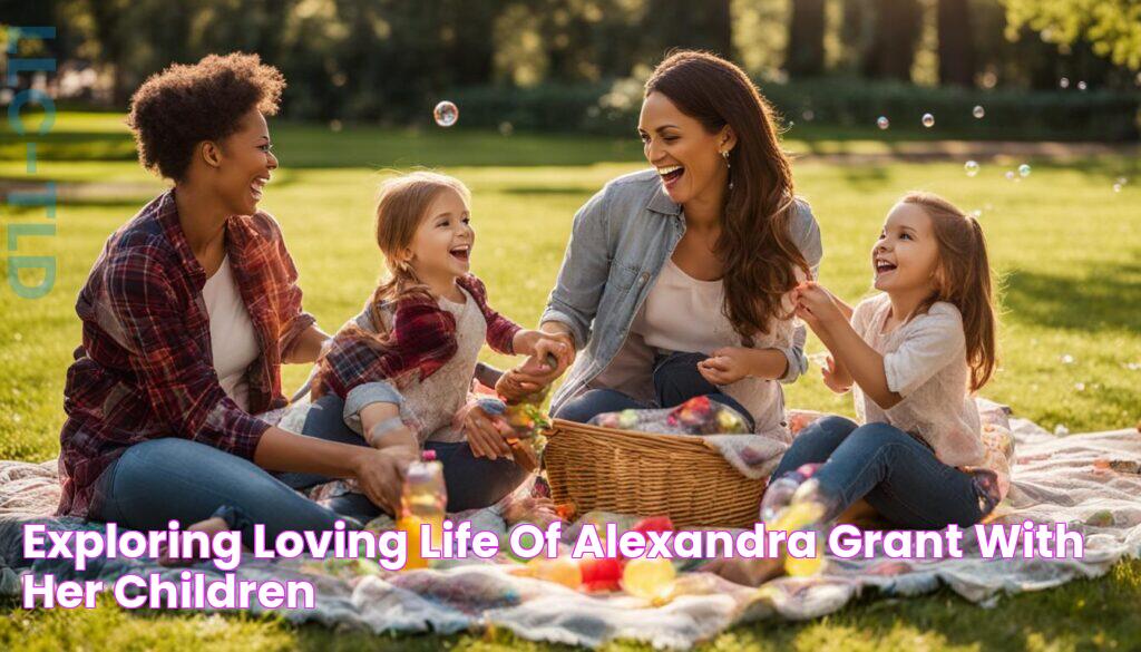 Exploring Loving Life Of Alexandra Grant With Her Children