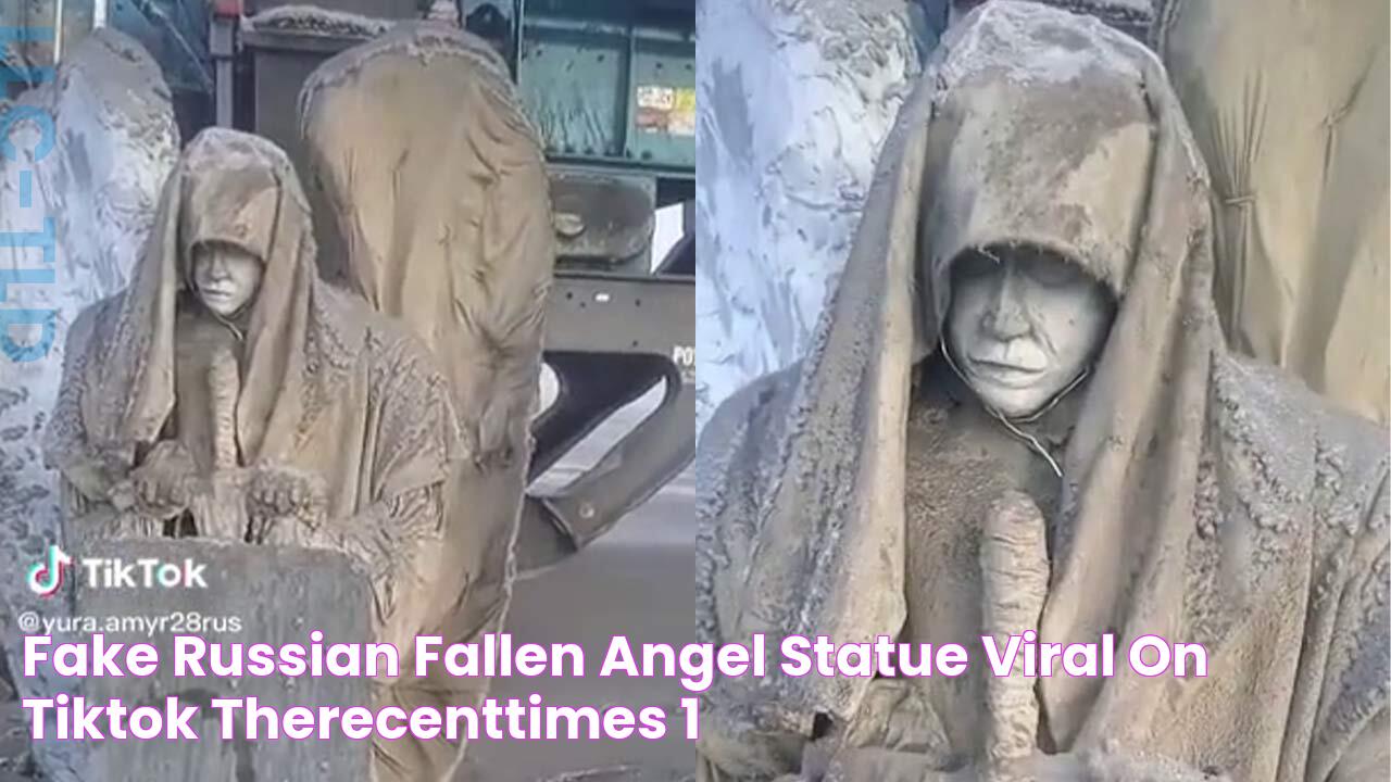 Fake 'Russian Fallen Angel' Statue Viral on TikTok TheRecentTimes